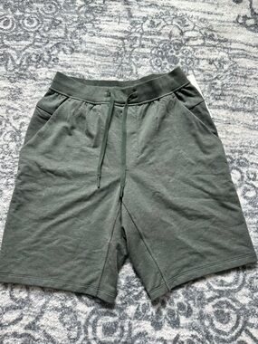 lululemon athletica green City Sweat Short (9")